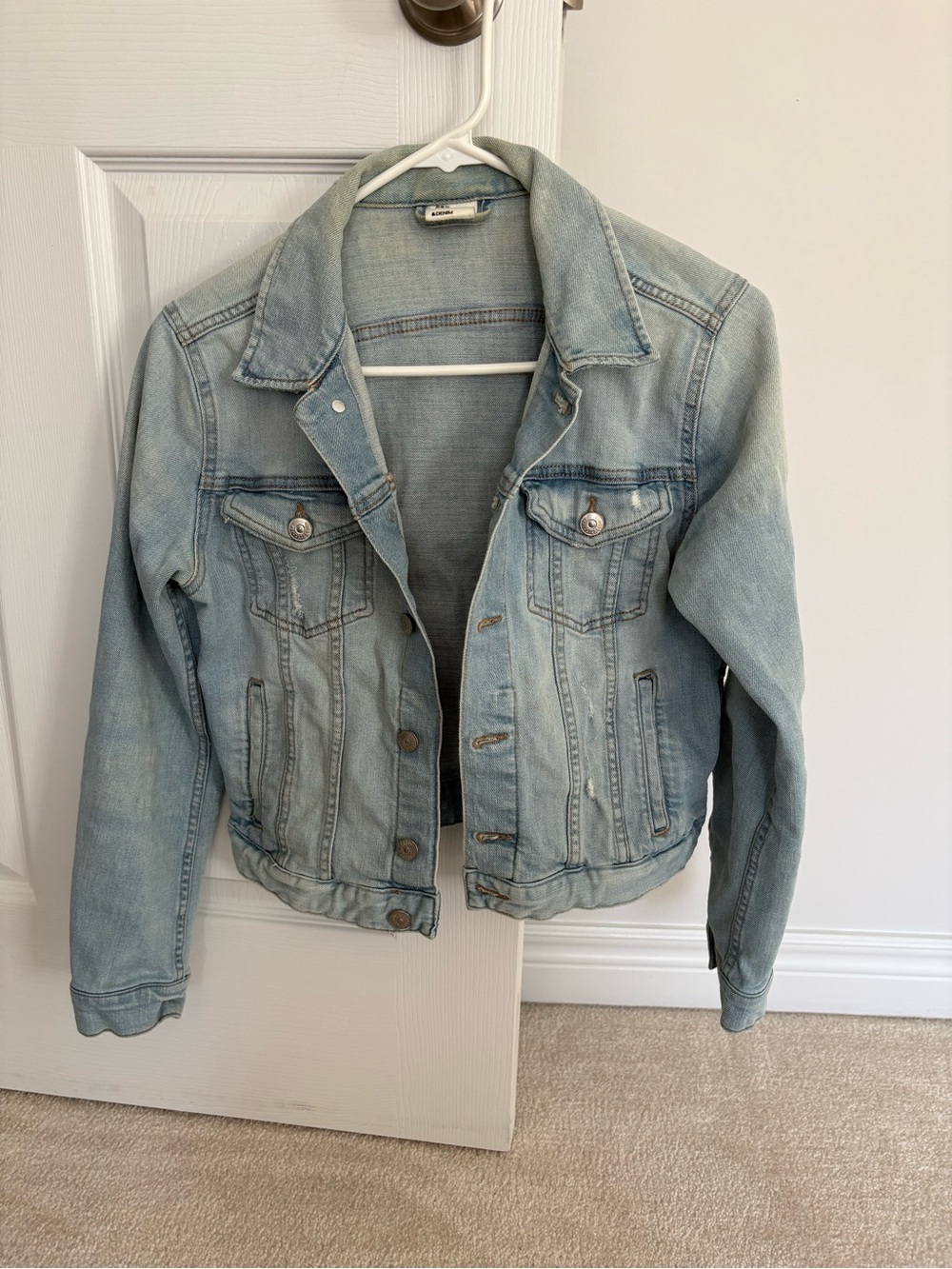 H&M Denim Jacket - Light Blue-Wash
